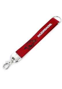 Arkansas Razorbacks Deluxe Wristlet Keychain - Red