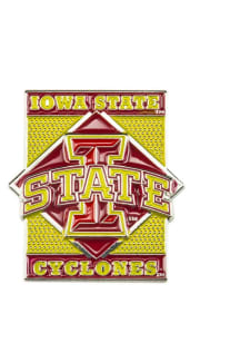 Iowa State Cyclones Souvenir Diamond Pin - Red