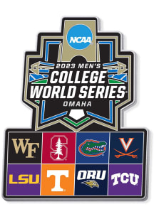 Omaha Souvenir College World Series Pin - Black