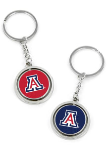 Arizona Wildcats Spinning Keychain - Red
