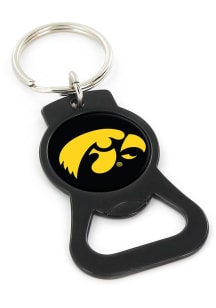 Iowa Hawkeyes Bottle Opener Keychain - Yellow