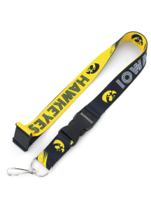 Iowa Hawkeyes Crossfade Lanyard - Yellow