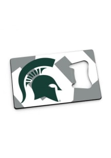 Michigan State Spartans Credit Card Bottle Opener Magnet