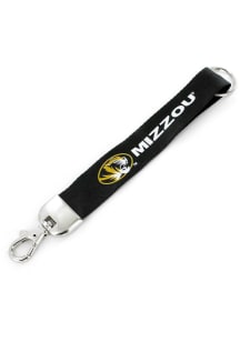 Missouri Tigers Deluxe Wristlet Keychain - Gold