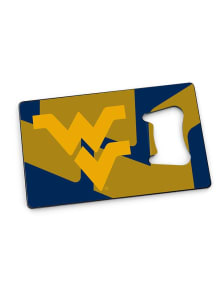 West Virginia Mountaineers Credit Card Bottle Opener Magnet