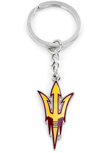 Arizona State Sun Devils Team Logo Keychain - Red