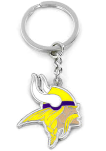 Minnesota Vikings Logo Keychain - Gold