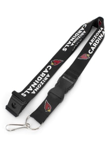 Arizona Cardinals Black Lanyard - Red