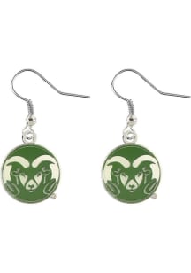 Colorado State Rams Logo Dangler Womens Earrings