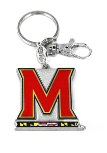 Maryland Terrapins Heavyweight Keychain - Red