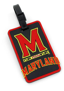 Maryland Terrapins Red Soft Luggage Tag