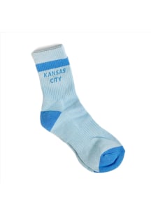 Kansas City Cotton Blend Mens Crew Socks
