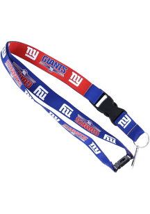 New York Giants Team Color Reversible Lanyard - Blue