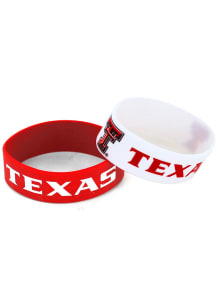 Texas Tech Red Raiders 2pk Bulky Bands Kids Bracelet
