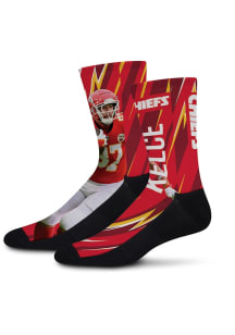 Travis Kelce Kansas City Chiefs Big Energy Mens Crew Socks