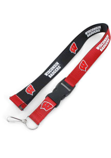Wisconsin Badgers Reversible Lanyard - Red
