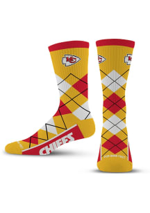 Kansas City Chiefs Fyre Mens Argyle Socks