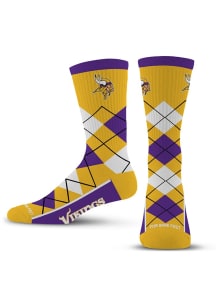 Minnesota Vikings Fyre Mens Argyle Socks
