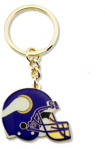 Minnesota Vikings Helmet Keychain - Purple