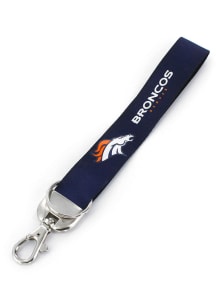Denver Broncos Deluxe Wristlet Keychain - Orange