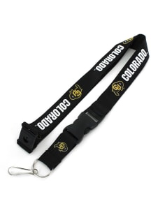 Colorado Buffaloes Team Color Lanyard - Black