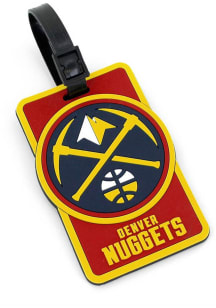 Denver Nuggets Navy Blue Rubber Luggage Tag