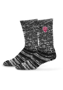 Indiana Hoosiers Slouch Slub Quarter Womens Quarter Socks