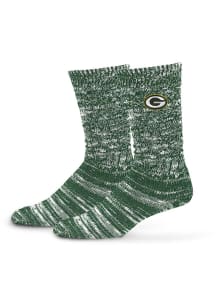 Green Bay Packers Slouch Slub Quarter Womens Quarter Socks