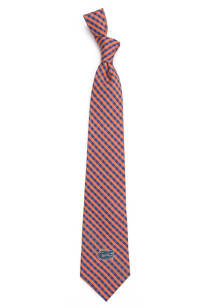 Florida Gators Gingham Mens Tie