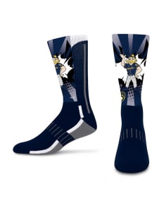 Milwaukee Brewers Mascot Ka-Pow Mens Crew Socks