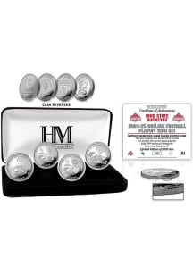 Ohio State Buckeyes 2024 Football National Champions Silver Collection Collectible Coin