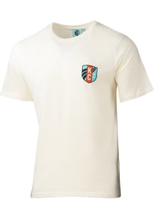 KC Current Cream Heritage Badge Short Sleeve Fashion T Shirt