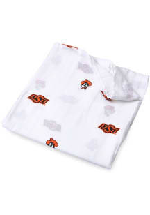 Oklahoma State Cowboys Muslin Swaddle Baby Blanket