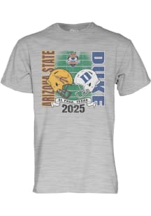 Blue 84 Arizona State Sun Devils Grey 2025 Sun Bowl Short Sleeve T Shirt