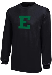 Champion Eastern Michigan Eagles Youth Black Core Long Sleeve T-Shirt