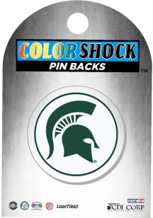 Michigan State Spartans Souvenir Mini Acrylic Pin - Green