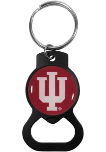 Indiana Hoosiers Logo Keychain - Black