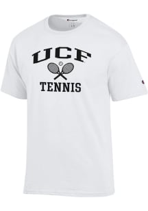 Champion UCF Knights White Tennis Icon Jersey Short Sleeve T Shirt