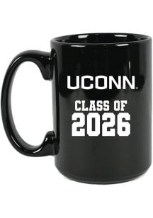 UConn Huskies Class of 2026 El Grande Ceramic Mug - Black