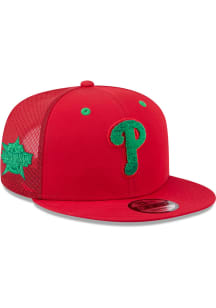 New Era Philadelphia Phillies Red 2026 MLB All Star Game Workout 9FIFTY Mens Snapback Hat