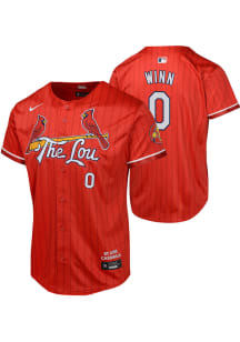 Masyn Winn  Nike St Louis Cardinals Youth Red City Connect Limited Jersey