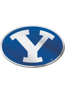 BYU Cougars Phanatic Car Emblem - Navy Blue
