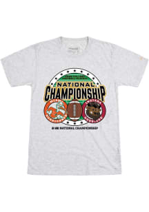 Homefield Natural 2026 CFP National Championship Head To Head vs Miami Hurricane Short Sleeve T Sh..