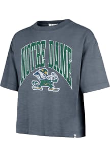 47 Notre Dame Fighting Irish Womens Navy Blue Mindi Short Sleeve T-Shirt