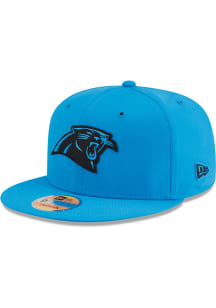 New Era Carolina Panthers Light Blue NFL Sideline 9FIFTY Mens Snapback Hat