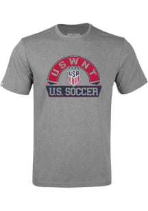 Levelwear USWNT Youth Grey Richmond Jr Arch Short Sleeve T-Shirt