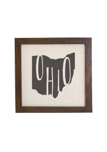 Ohio State Sign - Brown