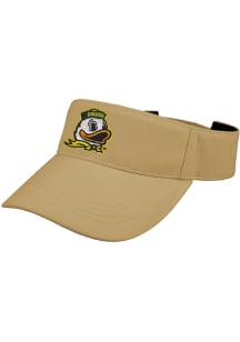 LogoFit Oregon Ducks Mens White Slice Adjustable Visor
