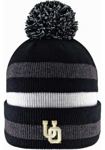 LogoFit Oregon Ducks Black Primetime Mens Knit Hat