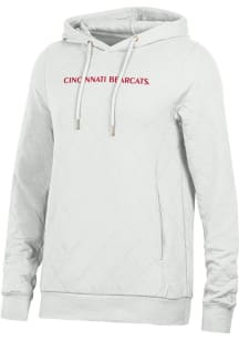 Under Armour Cincinnati Bearcats Womens White Embroidered Hooded Sweatshirt